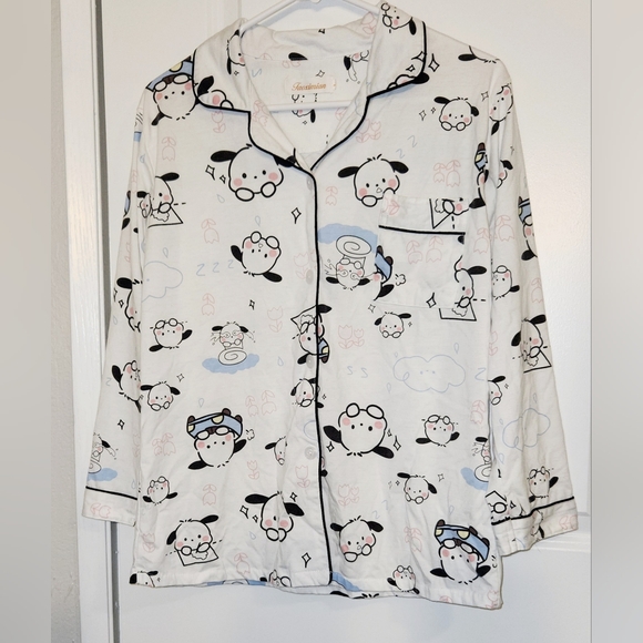 ❌️ [SOLD] Sanrio Kawaii Pochacco Pajama PJ Set Small - Picture 6 of 10